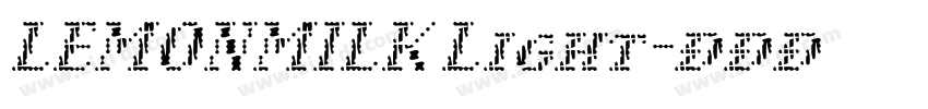 LEMONMILK Light字体转换 LEMONMILK Light字体转换